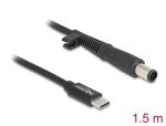 DELOCK Notebook Ladekabel USB Type-C St. HP 7,4 x 5,0 mm
