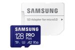 Samsung PRO Plus microSD memory card (2023) (incl. SD adapter) - 128 GB