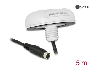 Navilock NL-8022MP GPS-Empfänger-Modul Seriell Weiß