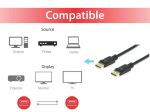 Equip Displayport 1.4 Kabel, 1.0m