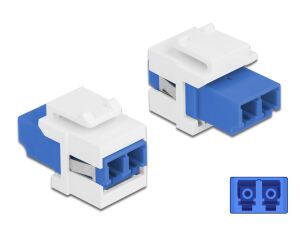 DELOCK Keystone LC Duplex Buchse