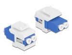 DELOCK Keystone LC Duplex Buchse