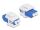 DELOCK Keystone LC Duplex Buchse