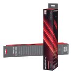 GENESIS Carbon 500 Maxi Flash G2 Gaming-Mauspad Schwarz, Rot