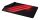 GENESIS Carbon 500 Maxi Flash G2 Gaming-Mauspad Schwarz, Rot