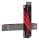 GENESIS Carbon 500 Maxi Flash G2 Gaming-Mauspad Schwarz, Rot