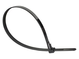 Alcasa KAB-R30S74 Kabelbinder Lösbarer Kabelbinder Nylon Schwarz 100 Stück(e)