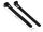 Alcasa KAB-R30S74 Kabelbinder Lösbarer Kabelbinder Nylon Schwarz 100 Stück(e)