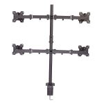 Lindy 40659 Flachbildschirm-Tischhalterung 71,1 cm (28") Tisch/Bank Schwarz