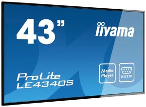 iiyama ProLite LE4340S-B1 Digital Signage Flachbildschirm 109,2 cm (43") LED 350 cd/m² Full HD Schwarz 12/7