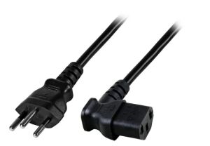 EFB Elektronik EK483.1,8V2 Stromkabel Schwarz 1,8 m T12 C13-Koppler
