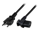 EFB Elektronik EK483.1,8V2 Stromkabel Schwarz 1,8 m T12...