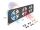 DeLOCK 19″ Rackblende für 3 Lüfter 120 x 120 mm 3 HE dunkelgrau