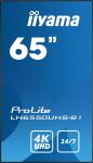 iiyama ProLite LH6550UHS++B-Ware++ 65" 4K 24/7 Display schwarz