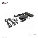 CLUB3D DisplayPort™/HDMI™ KVM Switch/Dock 4K60Hz für USB Typ-C Eingänge