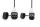Digitus KFZ-Spiral-Ladekabel für Elektroautos & PHEV – 10 m – Typ 2 – Mode 3 – 1-Phasig – 32 A – 7,4 kW – Schwarz