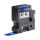 DYMO Rhino-Industrie-Vinyletiketten | 19 mm x 5,5 m | weiß auf blau | selbstklebendes Schriftband | für Rhino und LabelManager Beschriftungsgerät