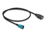 DELOCK Kabel HSD Z Stecker zu USB 2.0 Typ-A Buchse 0,5 m