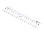 DELOCK Klett-Kabelbinder L 250 x B 12 mm weiß 10...