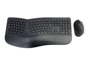 Conceptronic ORAZIO02IT Tastatur Maus enthalten Büro RF Wireless QWERTY Italienisch Schwarz