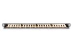 Digitus CAT 6, Klasse E High Density Patch Panel, geschirmt, schwarz