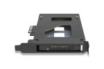 Icy Dock MB111VP-B Speicherlaufwerksgehäuse SSD-Gehäuse Schwarz 2.5"