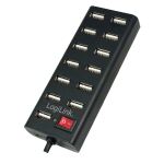 LogiLink UA0126 Schnittstellen-Hub 480 Mbit/s Schwarz