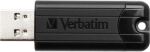 Verbatim PinStripe 3.0 - USB 3.0-Stick 128GB  - Schwarz