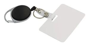 Wedo 262 415 Schlüsselring/Etui Schwarz, Chrom, Weiß