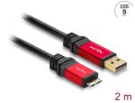 DELOCK USB3.0 Kabel A -> Micro-B St/St 2.00m Premium
