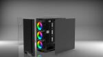 Inca EMG-17XB Computer-Gehäuse Midi Tower Schwarz