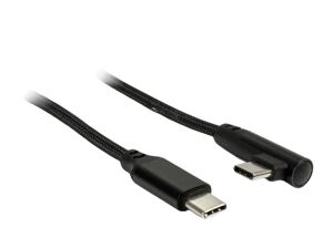 Inter-Tech 88885581 USB Kabel 1 m USB C 60 W Schwarz
