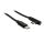 Inter-Tech 88885581 USB Kabel 1 m USB C 60 W Schwarz