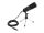 DeLOCK Professionelles Computer Podcasting Mikrofon mit XLR Anschluss und 3 Pin Klinkenstecker + Adapterkabel für Smartphone und Tablet