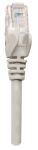 Intellinet Premium Netzwerkkabel, Cat6a, S/FTP, 100% Kupfer, Cat6a-zertifiziert, LS0H, RJ45-Stecker/RJ45-Stecker, 20,0 m, grau