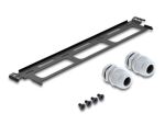 DELOCK 19" LWL Glasfaser Spleißbox 96 Fasern