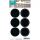 HERMA 15092 selbstklebendes Etikett Kreis Permanent Schwarz 12 Stück(e)