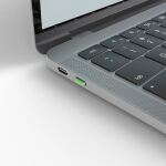 Lindy 40438 Schnittstellenblockierung USB Typ-C Grün 10 Stück(e)