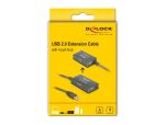 DeLOCK USB 2.0 Verlängerungskabel 10 m aktiv mit 4 Port Hub