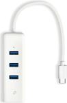 TP-Link UE330C USB-C 3-Port-Hub mit Gigabit-Ethernet