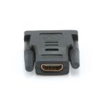 Gembird A-HDMI-DVI-2 Kabeladapter Schwarz