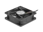 DELOCK Axiallüfter 24 V DC, 80 x 80 x 25 mm schwarz