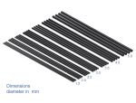 DELOCK Schrumpfschlauch Sortiment 200 mm 28 Stück...