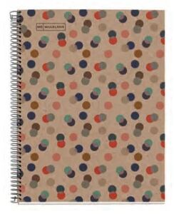 Miquelrius ECO Design Notizbuch A4 80 Blätter Mehrfarbig