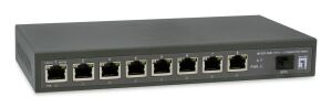 LevelOne GEP-0925 Netzwerk-Switch Unmanaged 2.5G Ethernet (100/1000/2500) Power over Ethernet (PoE) Schwarz