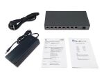 LevelOne GEP-0925 Netzwerk-Switch Unmanaged 2.5G Ethernet (100/1000/2500) Power over Ethernet (PoE) Schwarz