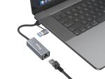 Equip USB-C auf 2,5 Gigabit Ethernet Netzwerk (USB-C+A) Adapter