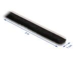DELOCK Bürstenstreifen selbstklebend 10mm -...