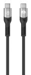 Manhattan 356381 USB Kabel USB4 Gen 3x2 2 m USB C 40 Gbit/s 240 W Schwarz