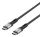 Manhattan 356381 USB Kabel USB4 Gen 3x2 2 m USB C 40 Gbit/s 240 W Schwarz
